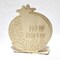 Rosh Hashanah Wooden Pomegranate Napkin Holder, 1 Piece – Elegant Holiday Table Décor for Jewish New Year Celebrations